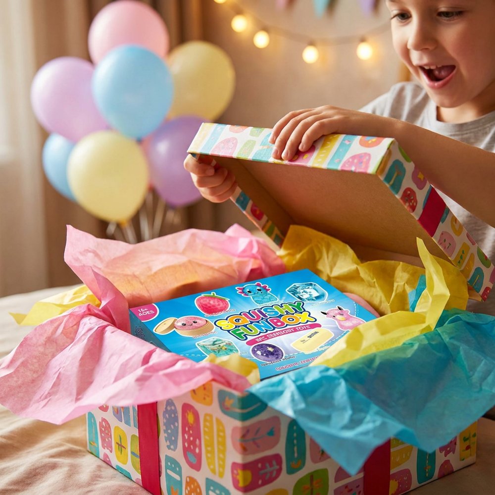Squishy Fun Box, 8 delar (platshållarbild)